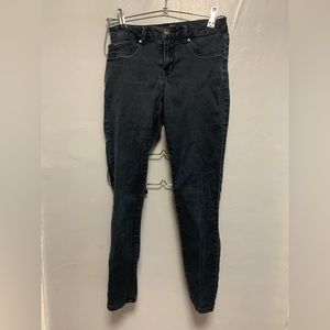 1822 Faded Black/Gray Denim Pants Size 4